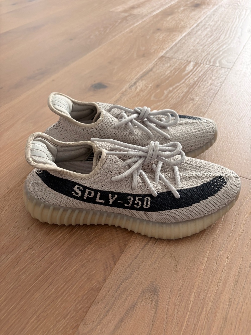 NWOT Yeezy Boost 350 Salt Grey size 6.5